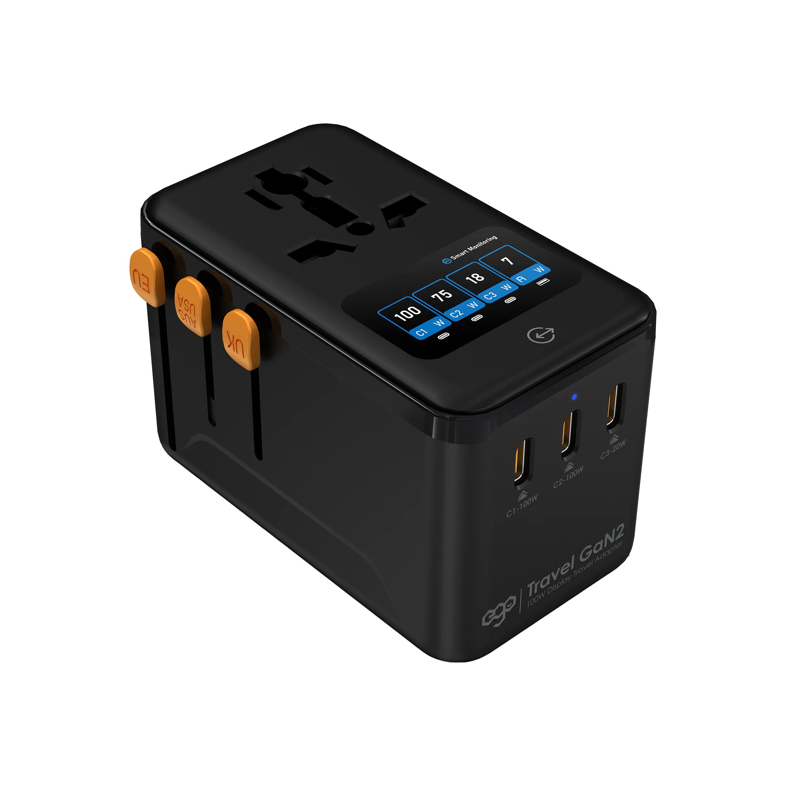 EGO 100W Travel GaN2 4USB 旅行轉換插頭 [2色選擇]