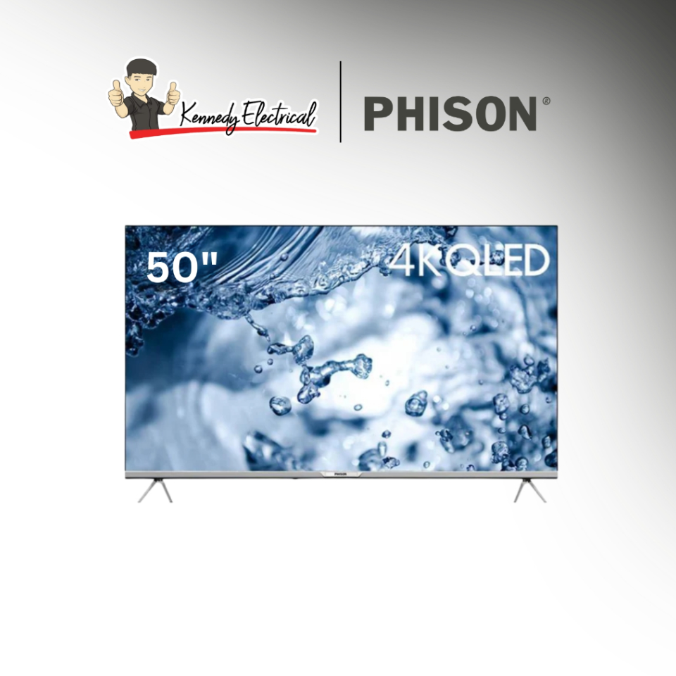 Phison 50" QLED Slim Edge Google TV (PTV-Q5050G)