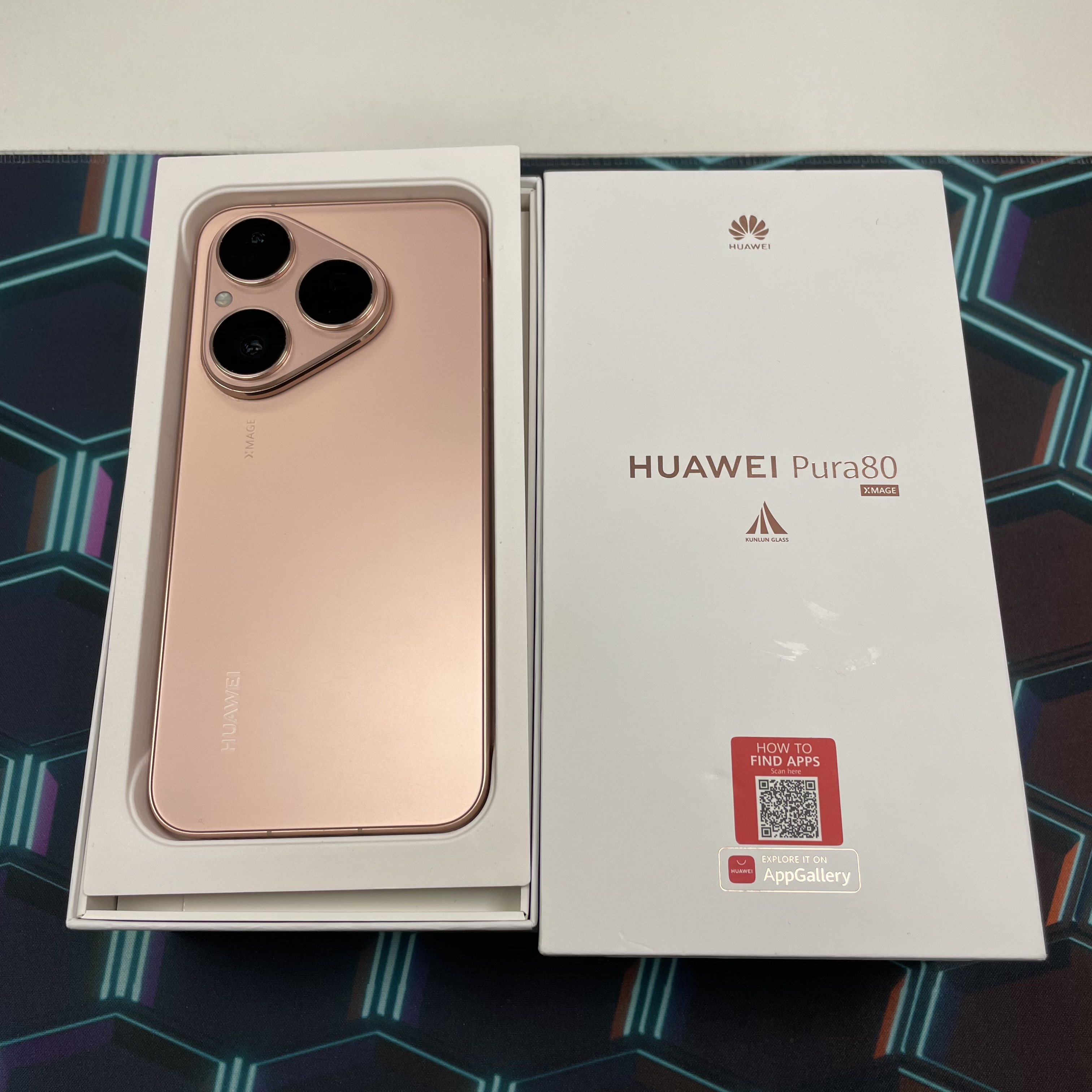 *5994 Huawei Pura 80 超靚機 12+256GB 絲絨金 gold