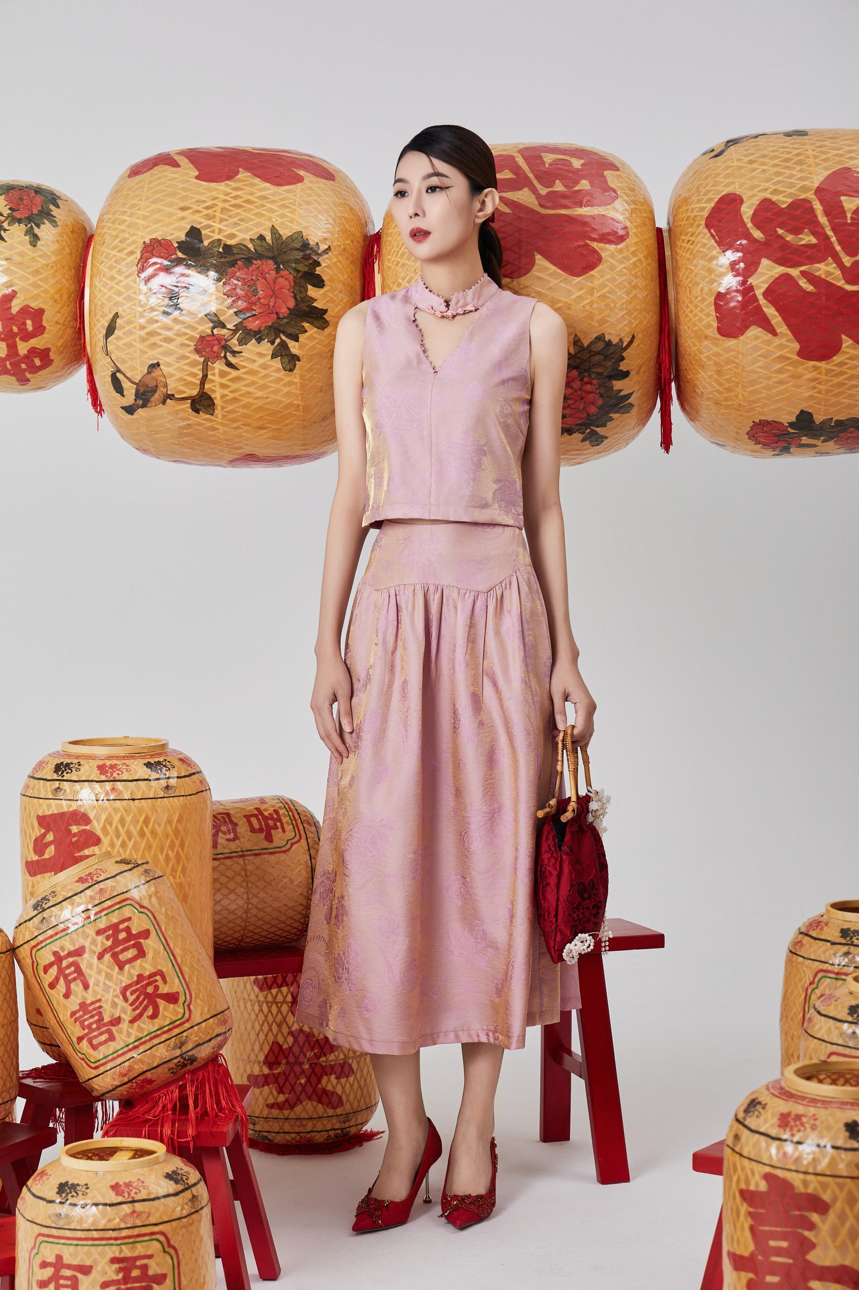 独家设计套装半裙 1392