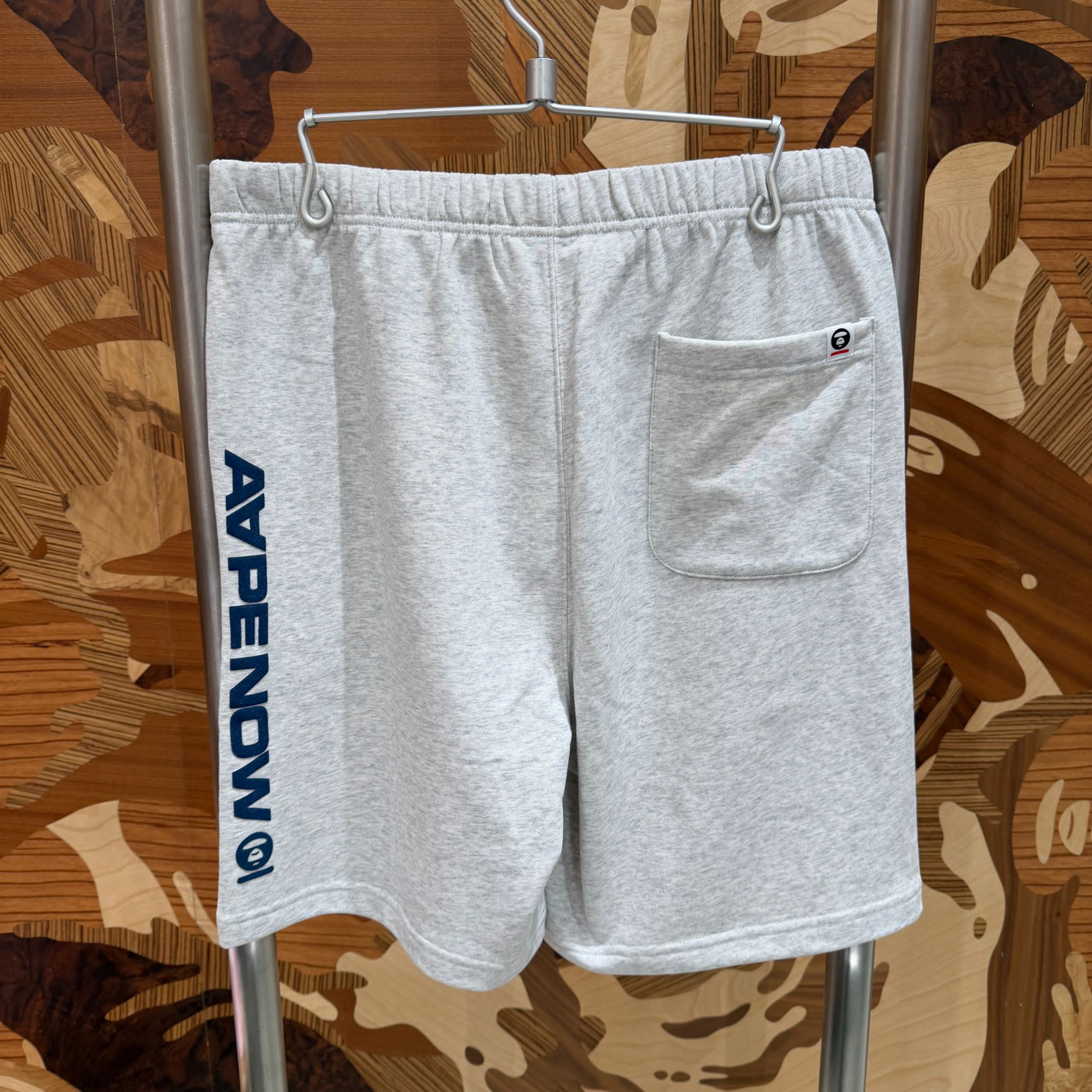 AAPE AAPENOW moonface sweat shorts (C685)