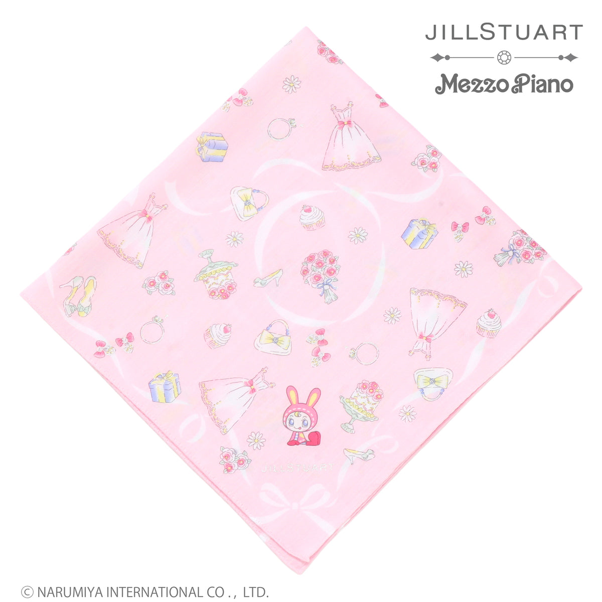 🎀【預訂】JILL STUART ×mezzo piano 印花手帕 P