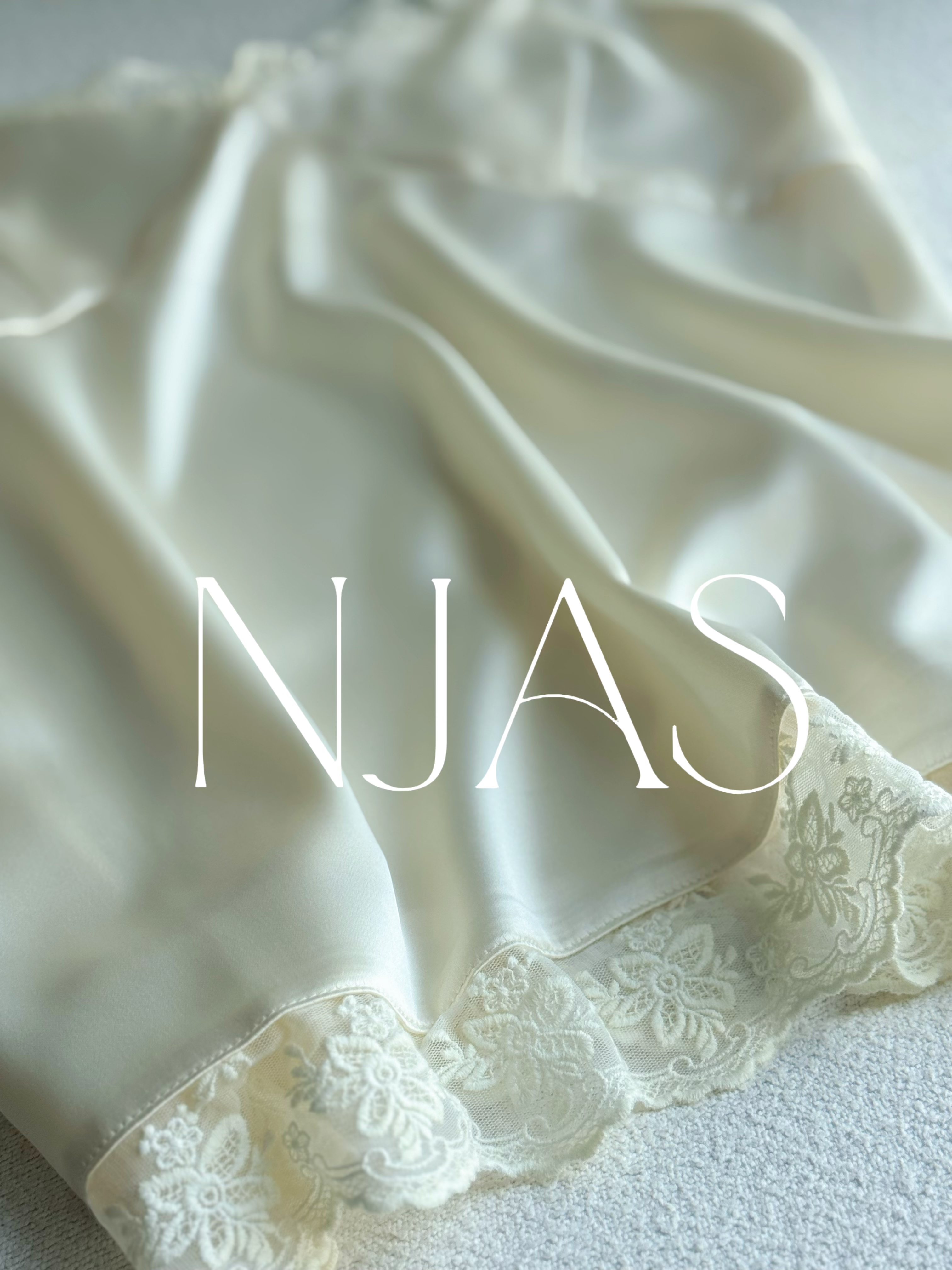 Elegant silky lace top