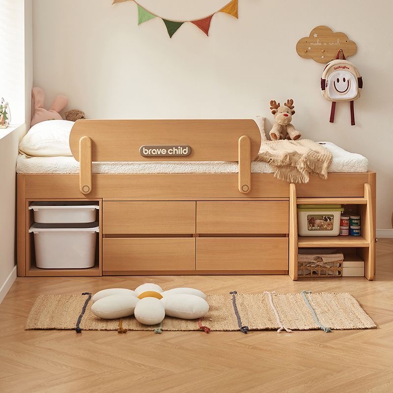 半高床 現代簡約兒童 高床 細單位睡房 1.5 米單人儲物床 bed 兒童床