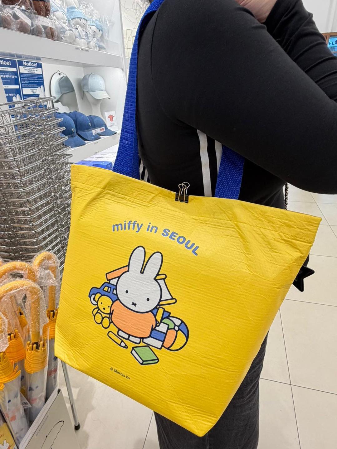 （約4月底到貨）🇰🇷韓國限定Miffy Seoul Denim Edition系列 購物袋