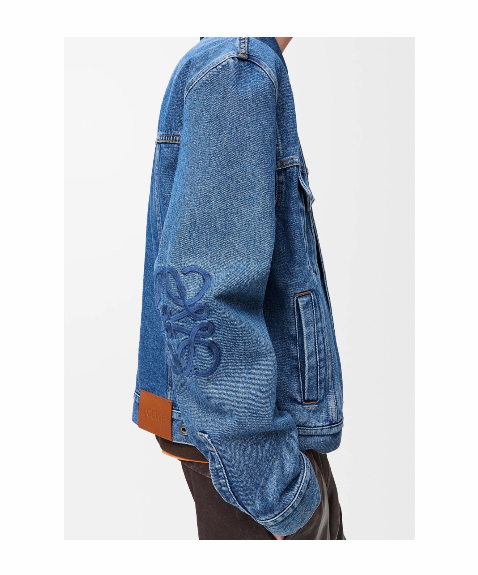 Loewe 男士 长袖牛仔外套IT-42 IT-46 IT-48 IT-50 IT-52码 