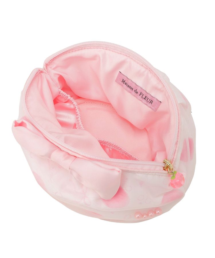 🎀【預訂】Maison de FLEUR Peach Series 化妝包