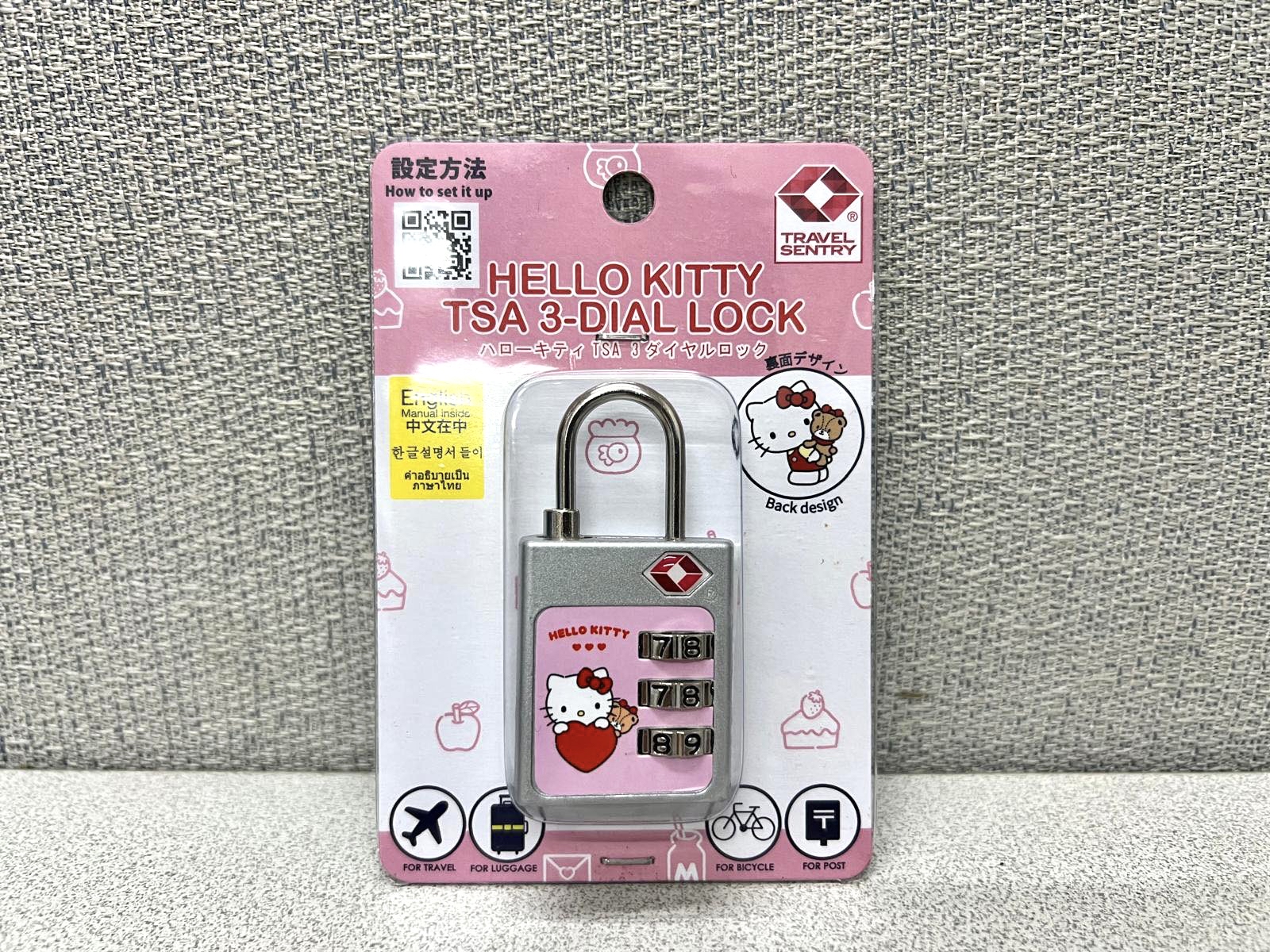 🎌日本直送🎌 Hello Kitty TSA 行李箱密碼鎖