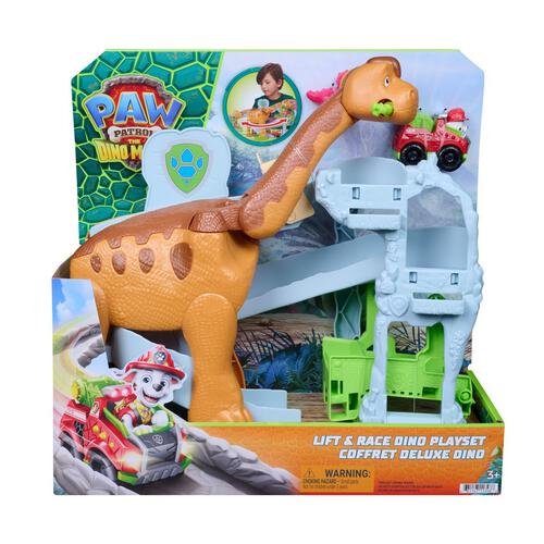 PAW Patrol The Dino Movie Lift & Race Dino Playset 毛毛恐龍升降競速遊戲組