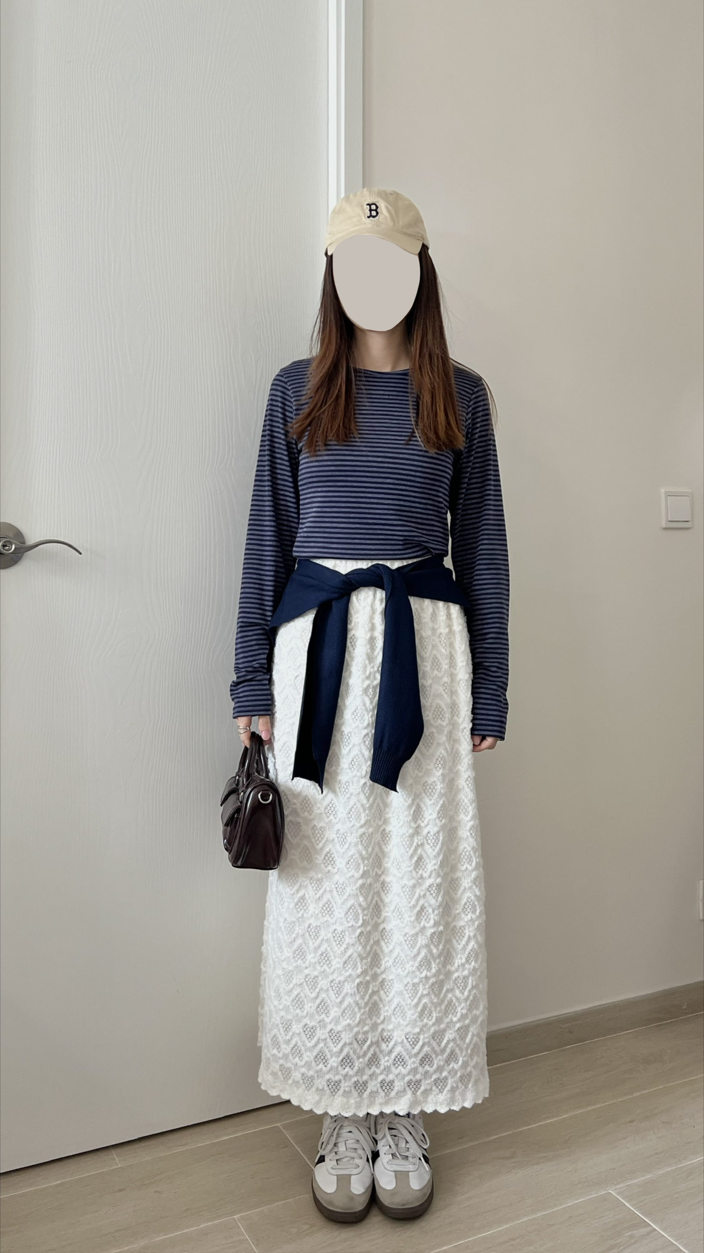 甜甜價 莓果親膚間條衫 現貨