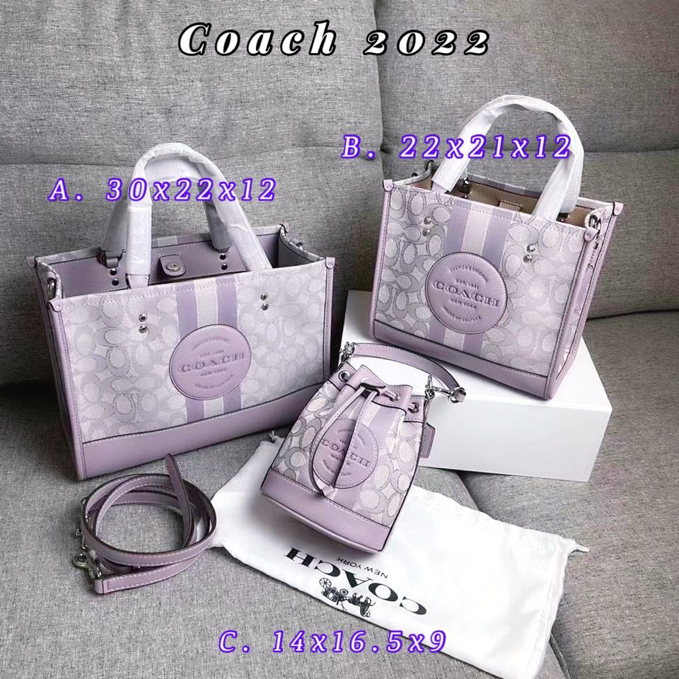 Coach 2022 最新粉紫色系列手袋丨訂貨2星期