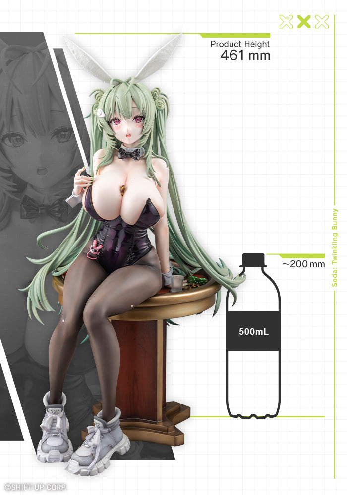 (預訂訂金 $1000) (總價 $2100) 壽屋 Kotobukiya 勝利女神：NIKKE 妮姬 索達 : 閃亮兔女郎 (行版) (KO07067) Soda: Twinkling Bunny
