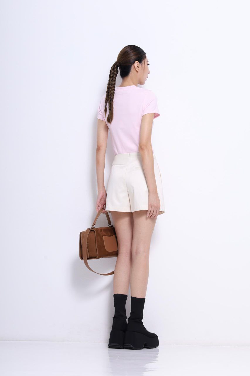 刺绣小狗图案上衣 2611