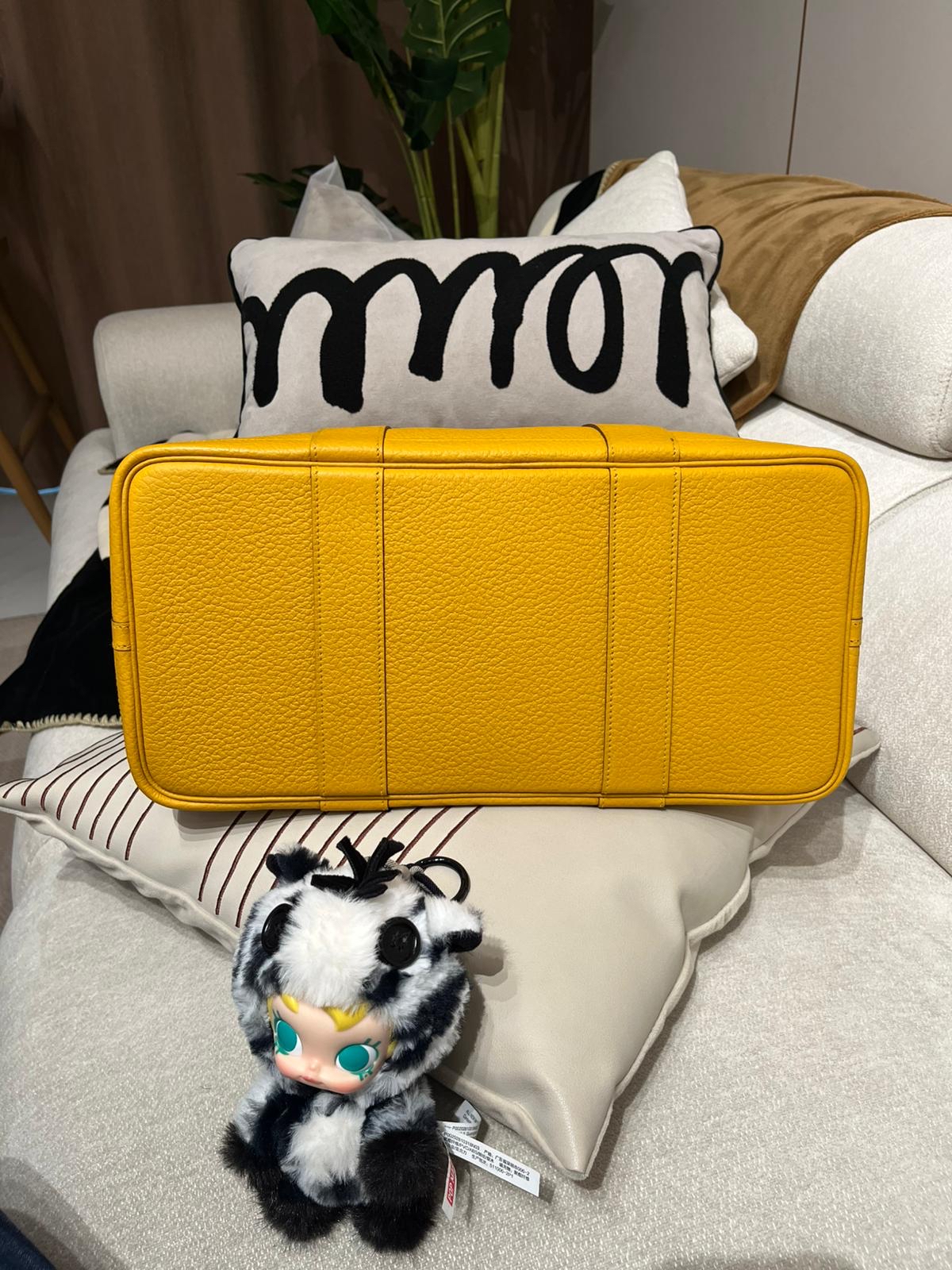 Hermes garden party 36,STAMP C，9D 琥珀黃，100%Authentic,99%new✅塵袋  