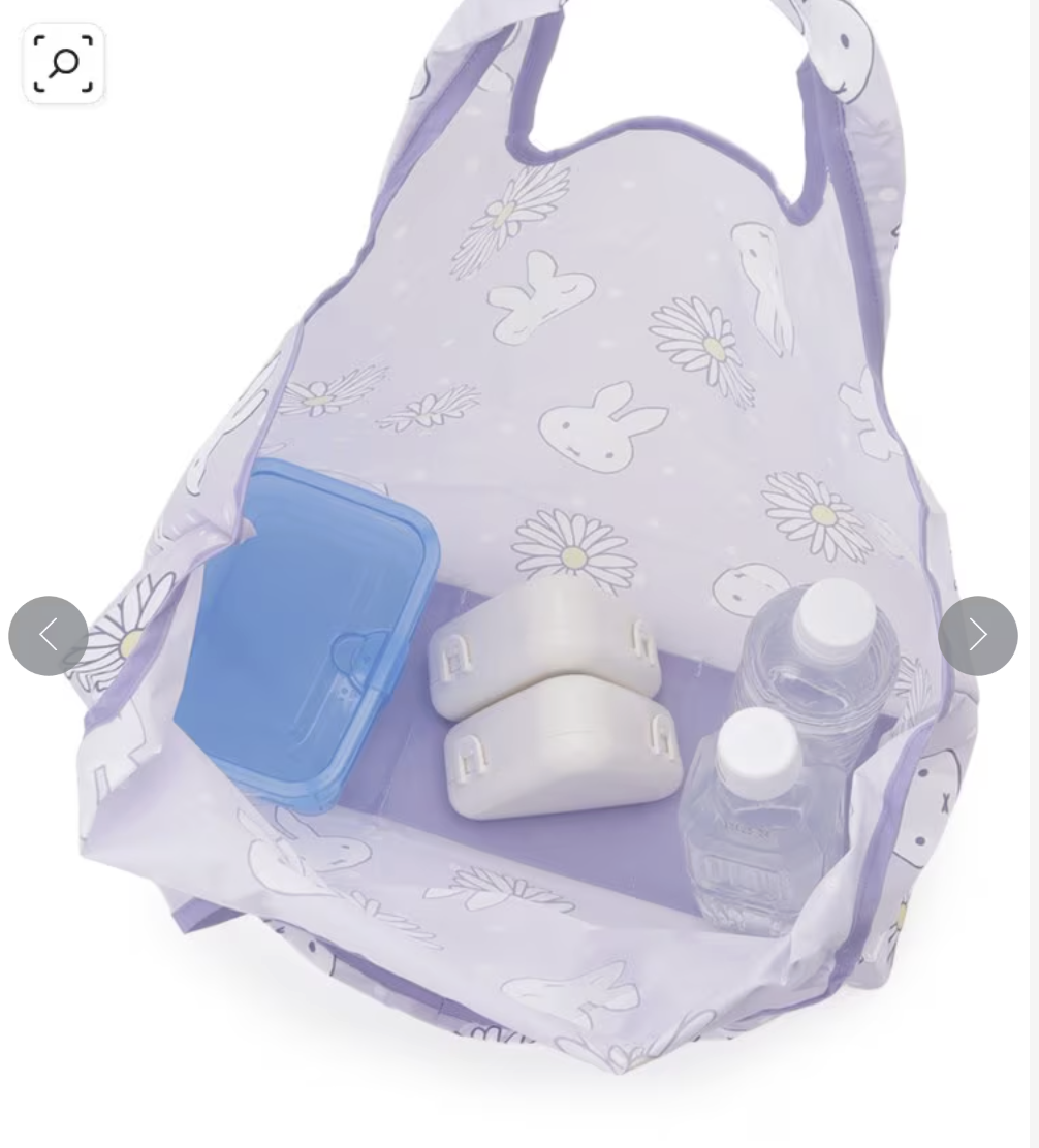 🐰💚 開心果及薰衣草系列 💜 "M size 可摺環保袋 "( 📦 大約4月底 ～5月底到貨, 若遇到缺貨或其它因素貨期會延遲 ）