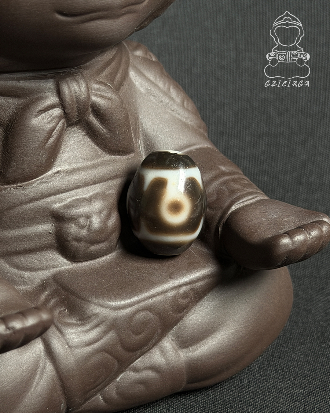 西藏至純三眼小達洛