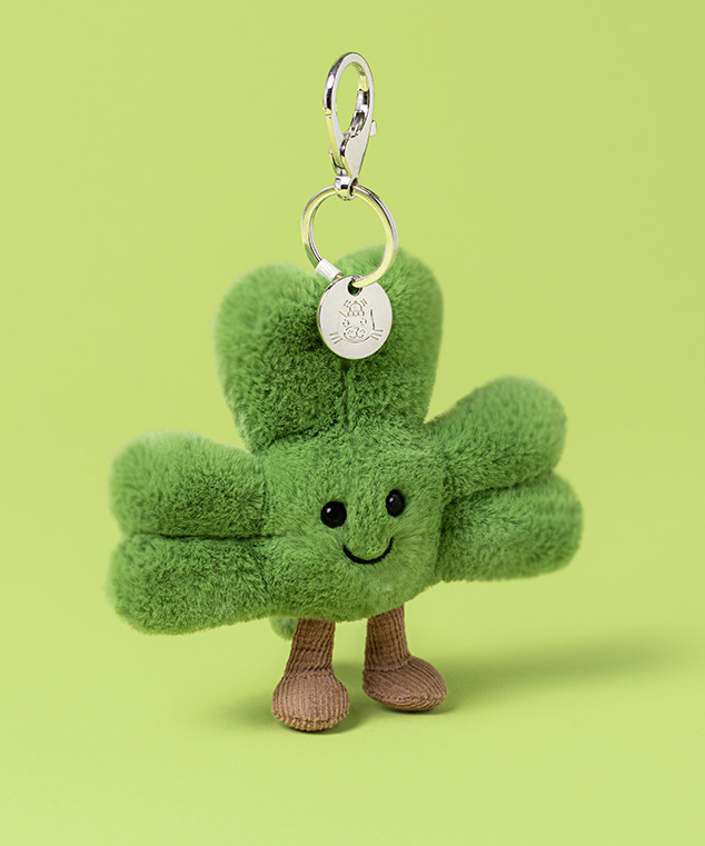 Jellycat Amuseables Siofra Shamrock Bag Charm 三葉草☘️袋仔掛飾