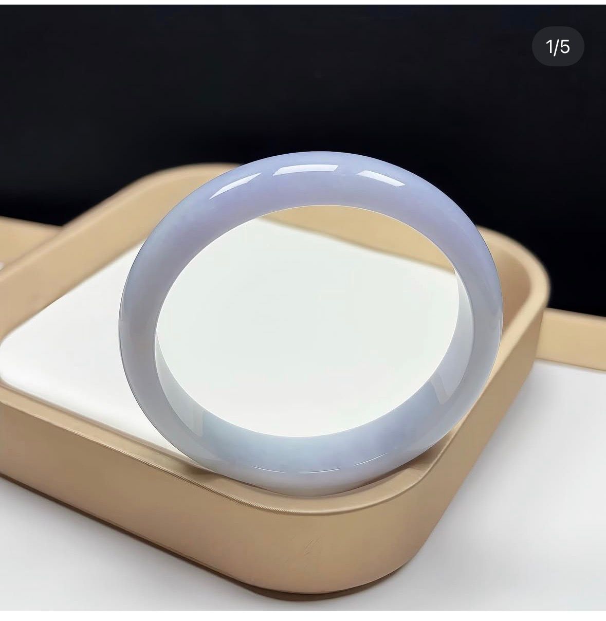 58mm 紫羅蘭翡翠福鐲