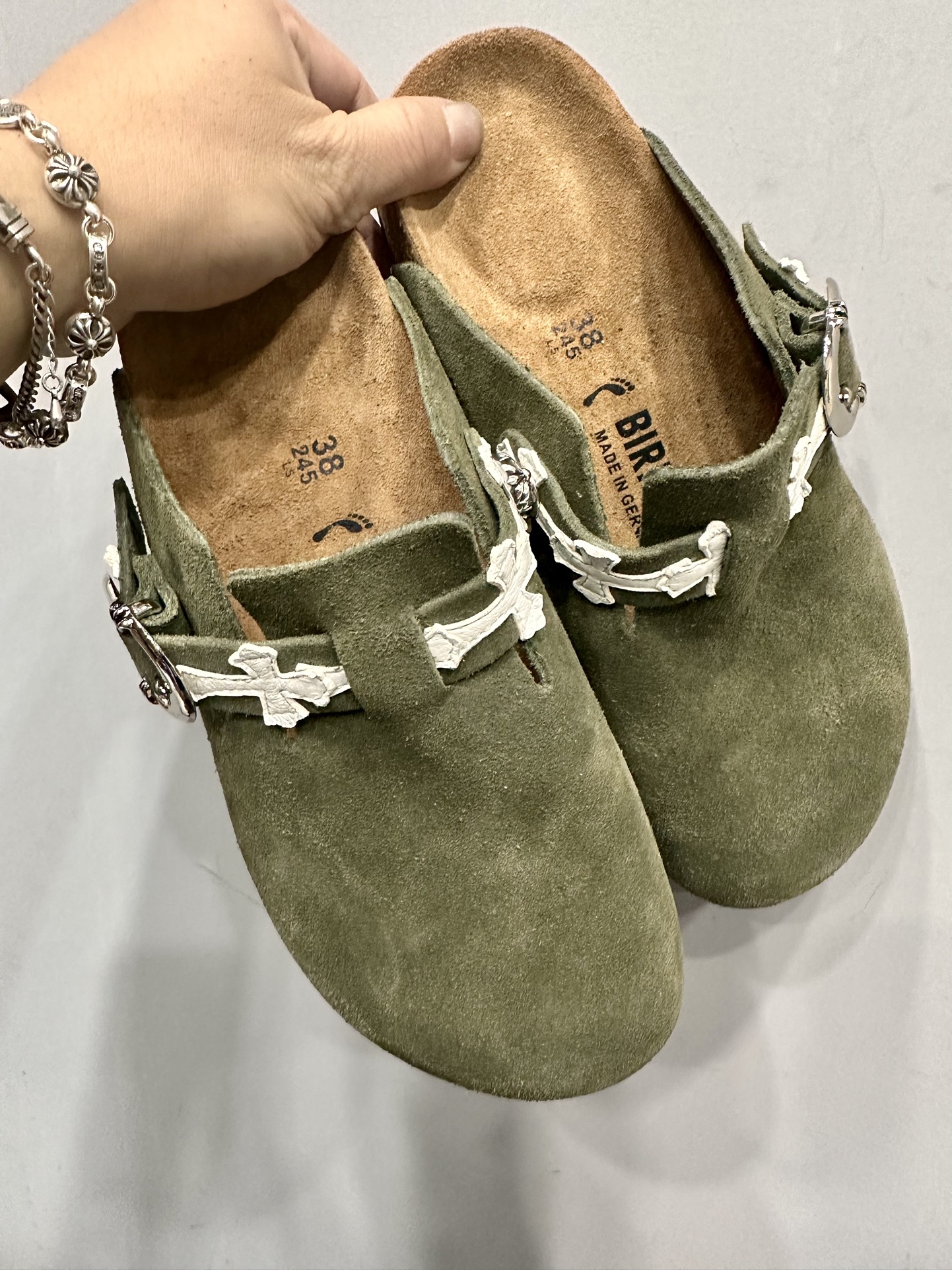 Chrome hearts x Birkenstock