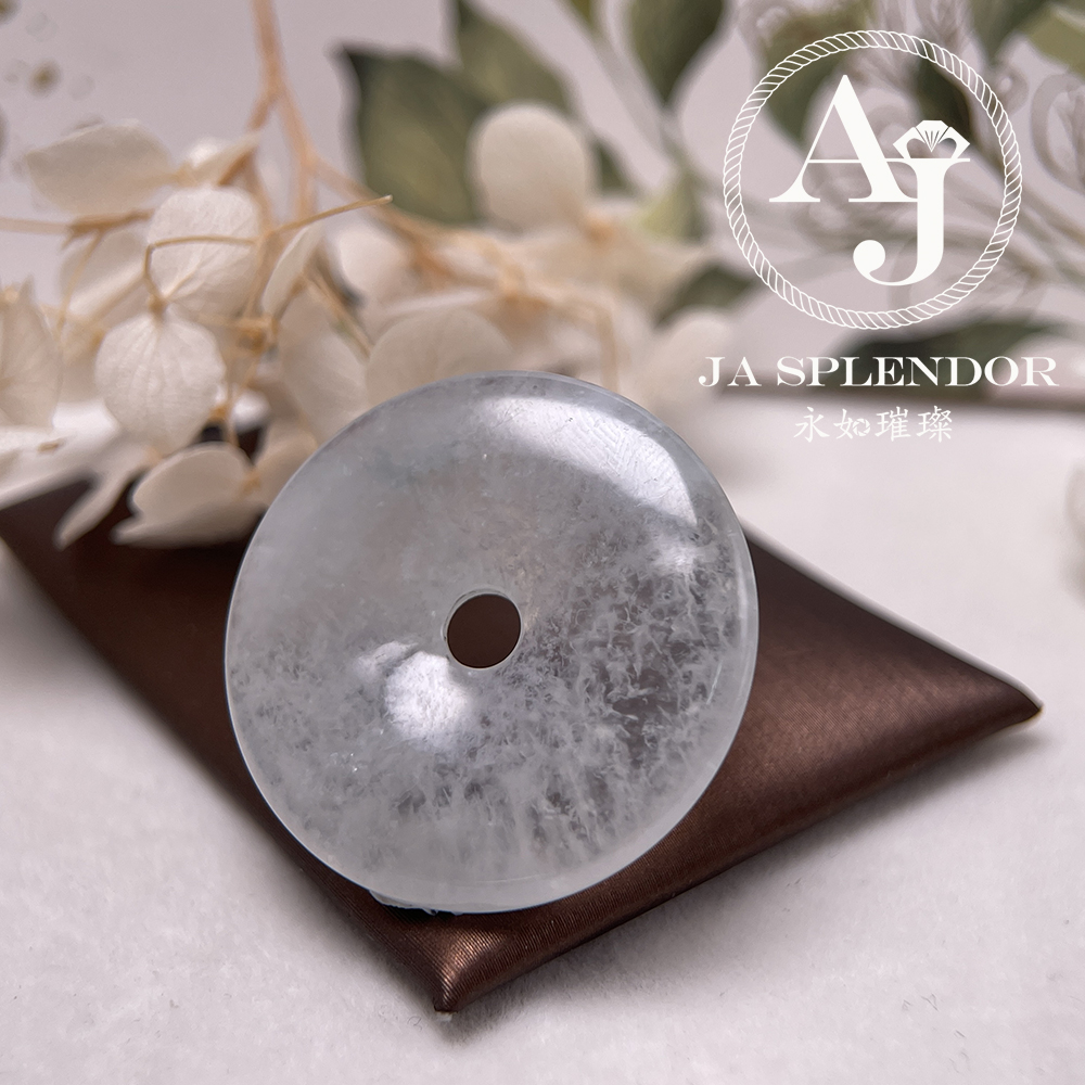 JN-3298 天然翡翠A玉 高冰特色意境棉平安扣