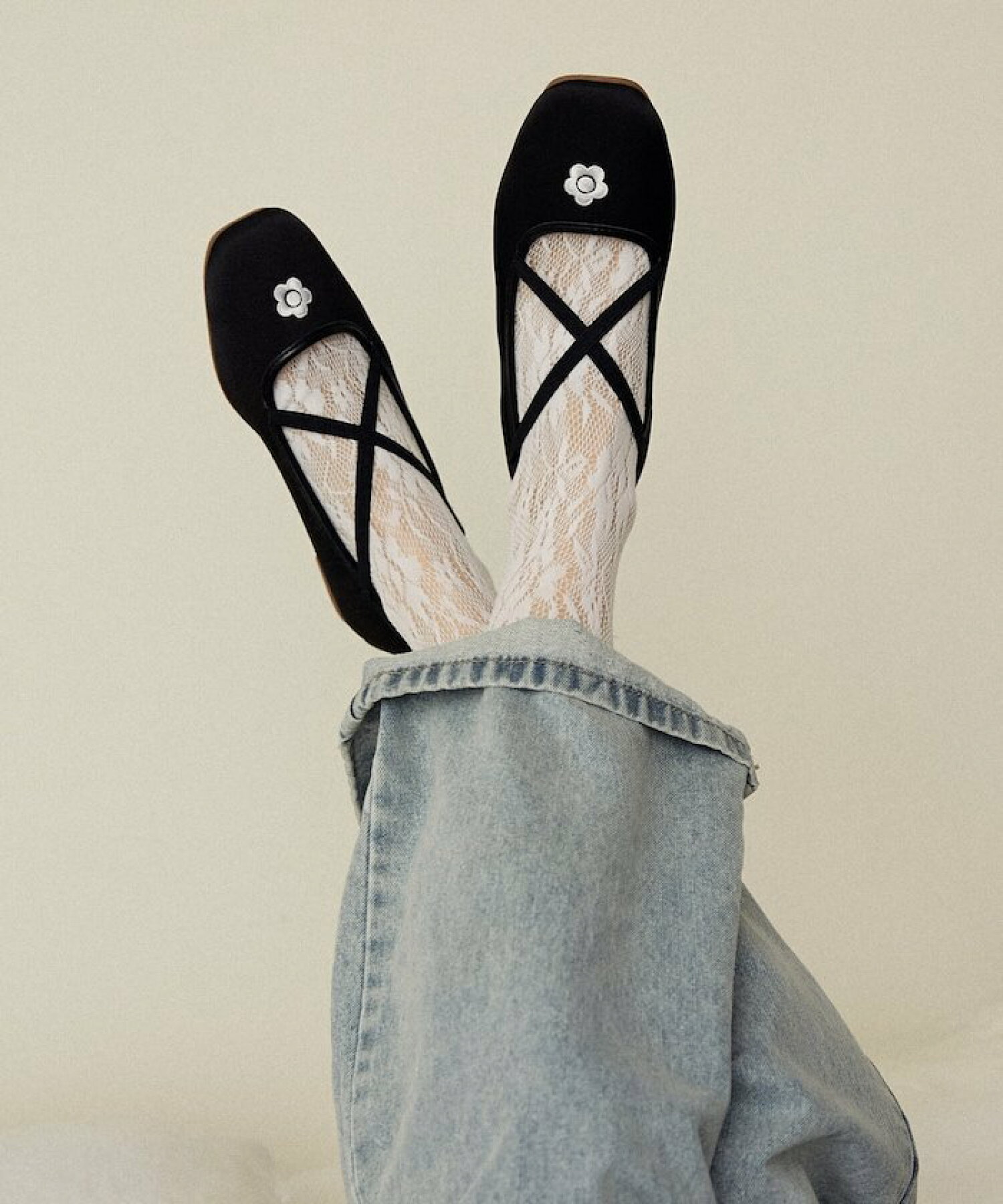 日本預訂📍日本MARY QUANT花花圖案芭蕾舞鞋 不包郵