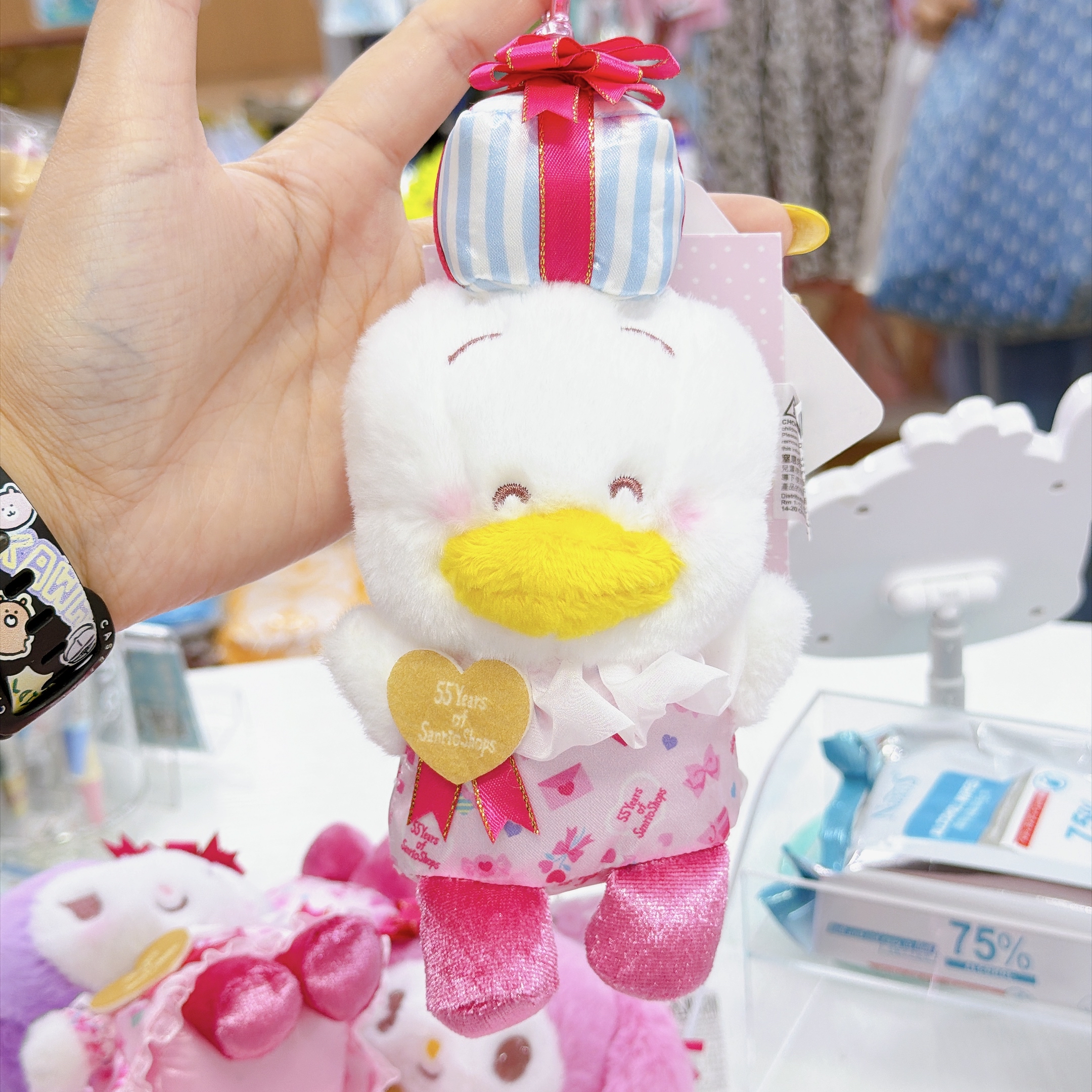 日本直送Sanrio 55周年慶祝系列公仔掛飾