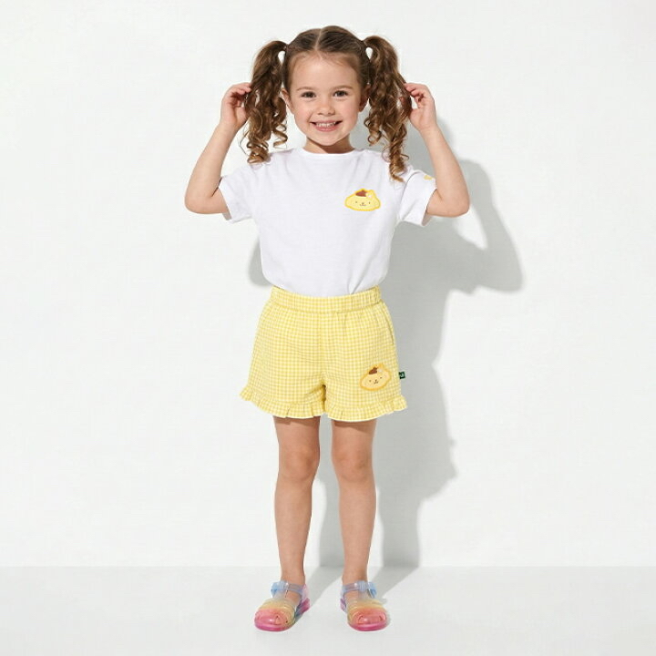 🇯🇵預訂 日本直送🇯🇵Babydoll x Sanrio系列五色人物前後印花短袖T恤格紋短褲套裝