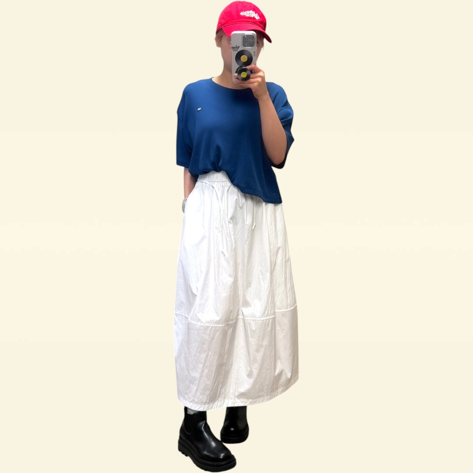 221310 淨色短Tee