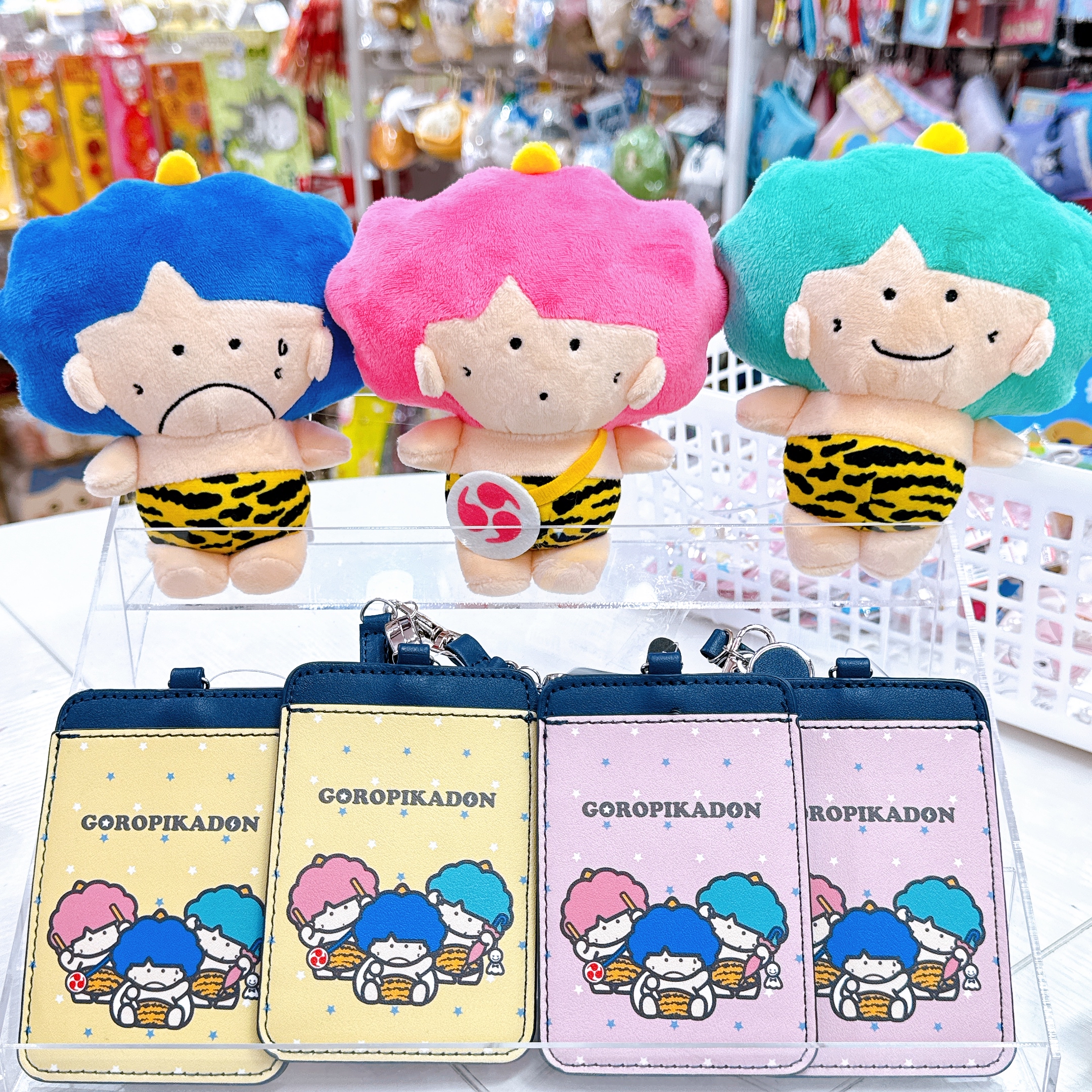 日本直送日本版雷公三兄弟 Goropikadon 公仔掛飾 卡套