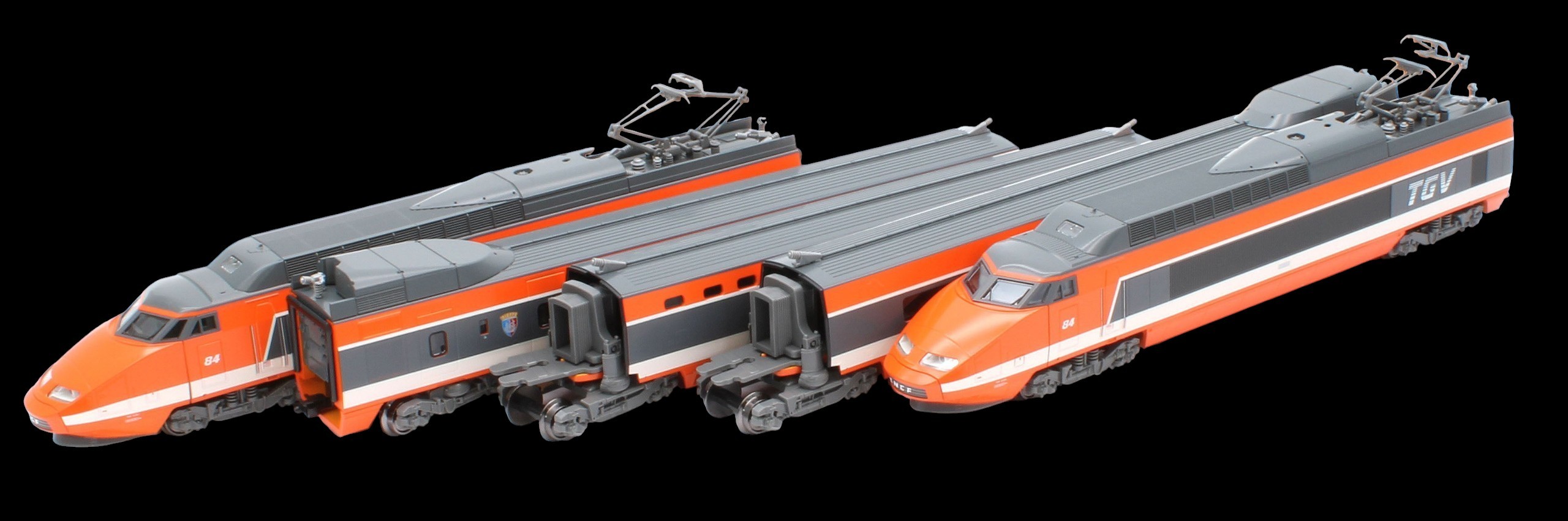  Kato TGV Sud-Est N-scale 5節基本組 