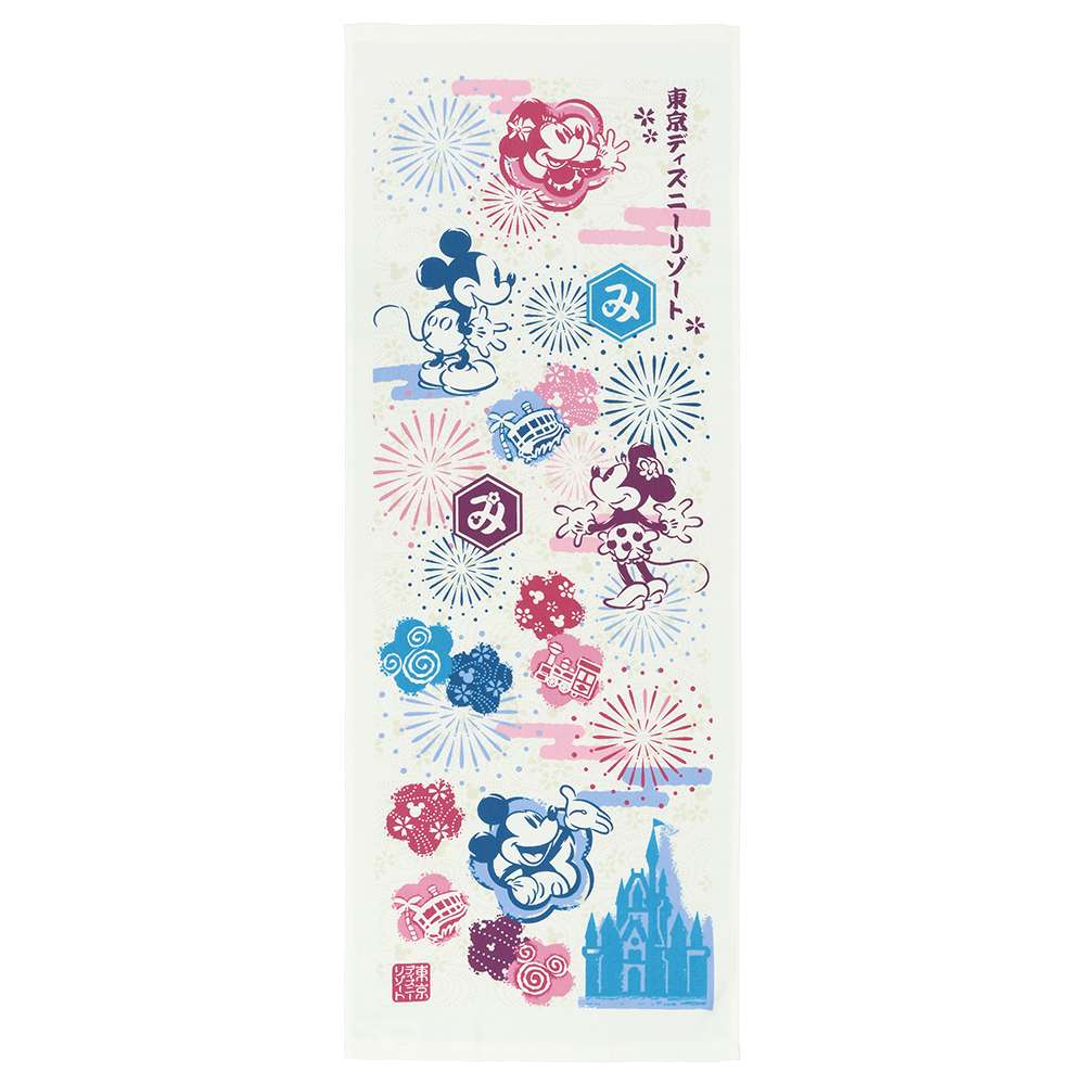【預訂】TDR Mickey & Minnie 90x34cm towel