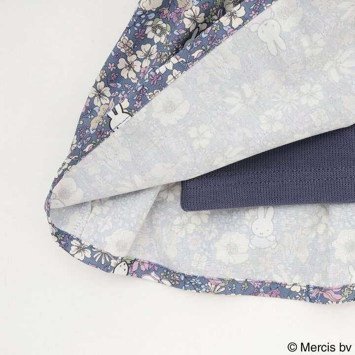 🇯🇵預訂 日本直送🇯🇵Petit Main x Miffy三色人物碎花印花絲帶長袖上衣