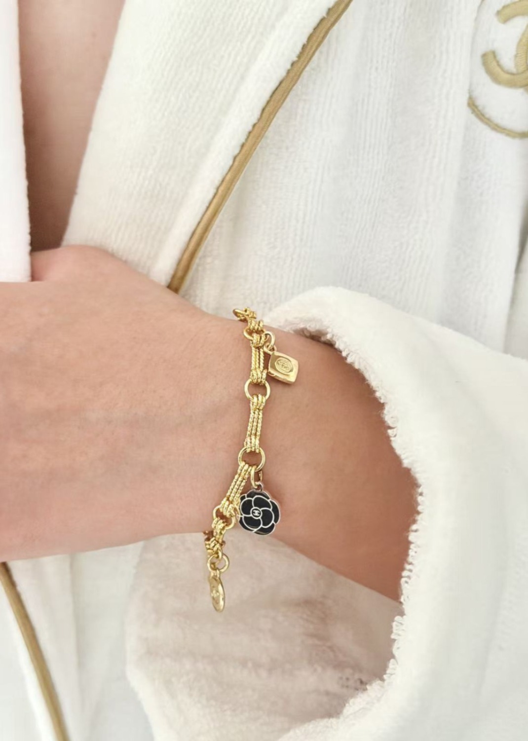 💯CHANEL 山茶花改裝手鏈 100%正品改裝