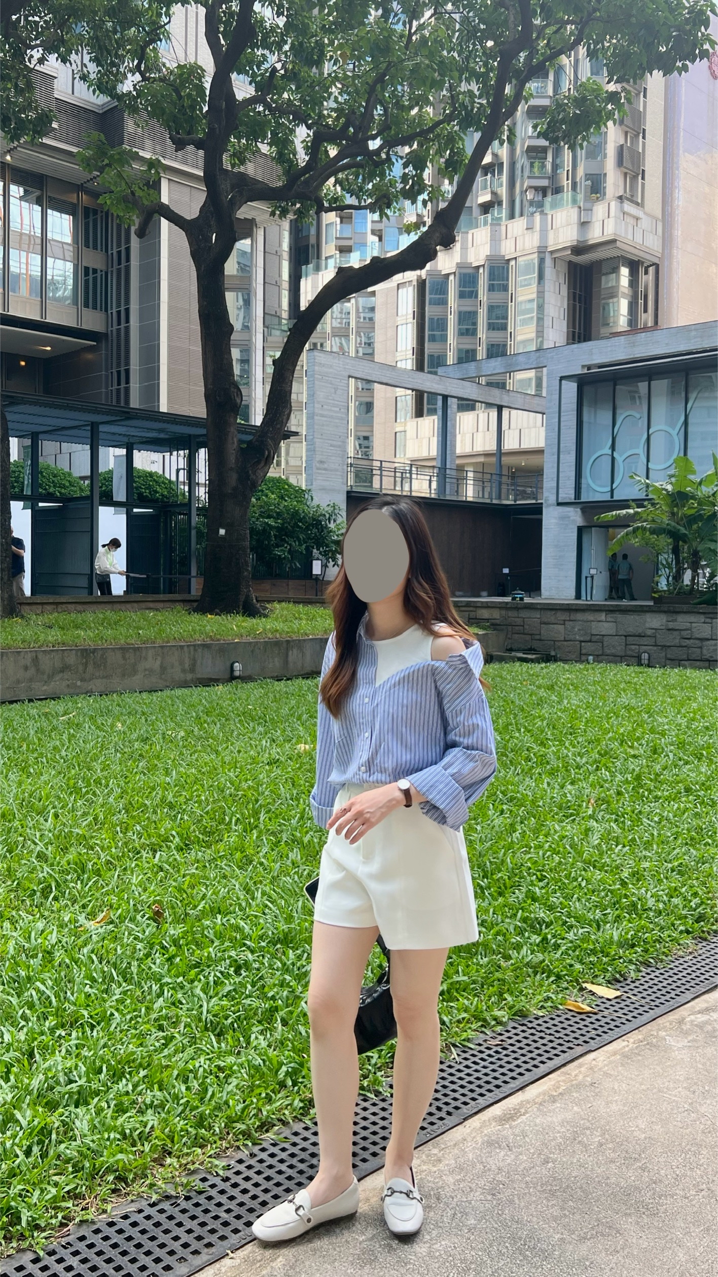 自留推薦假兩件恤衫 現貨