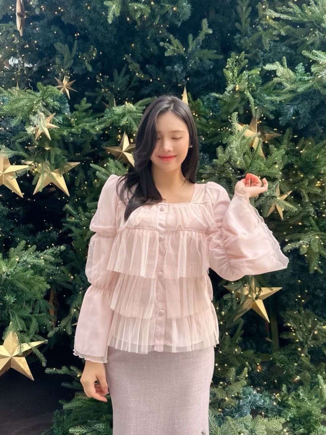 ✨仙氣Layering Blouse