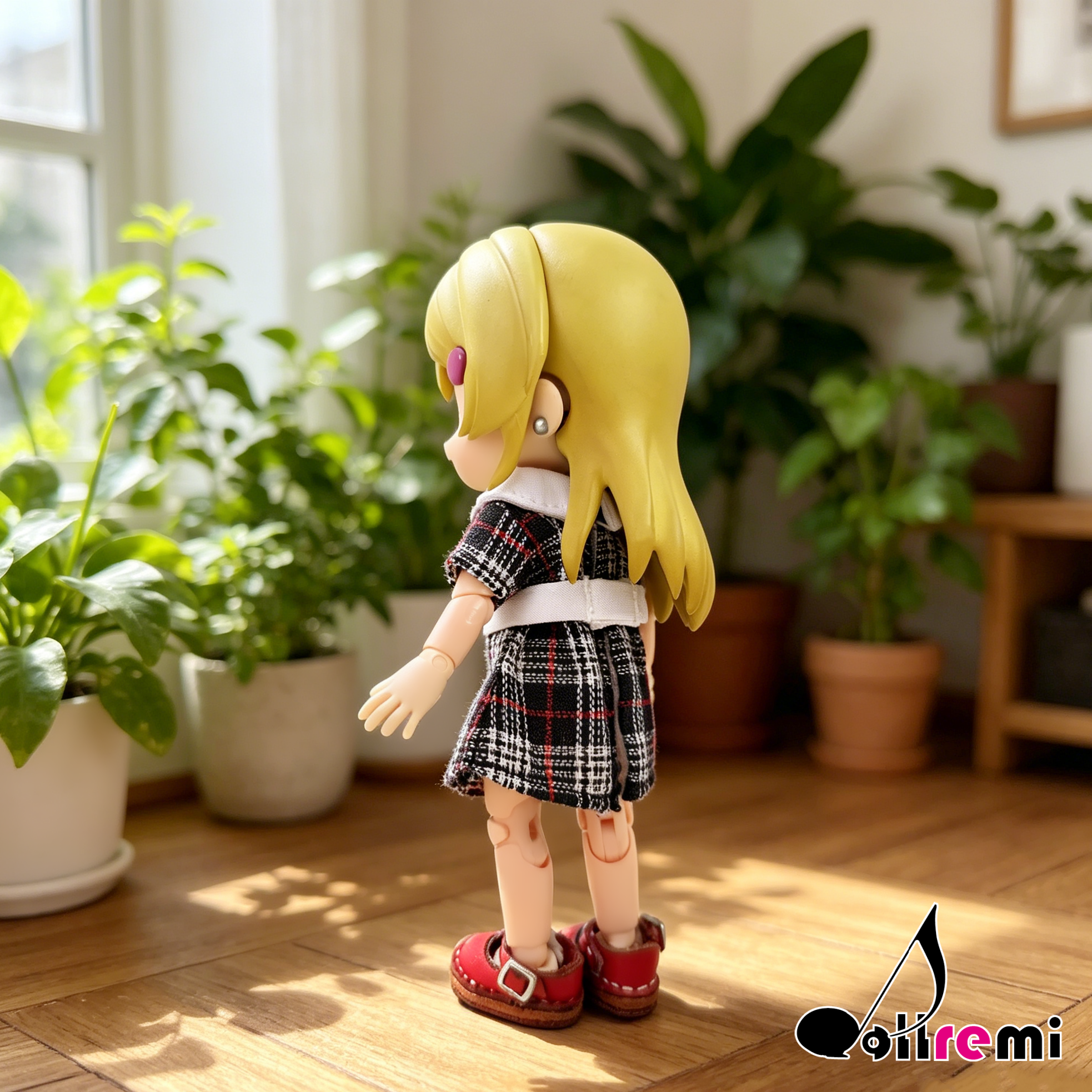 【dollremi】(OB0889) 格子連身裙 Plaid Dress