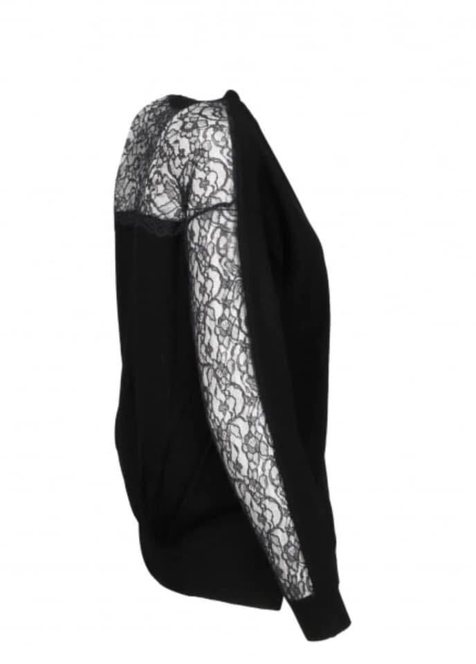 Red Valentino 黑色lace 冷衫