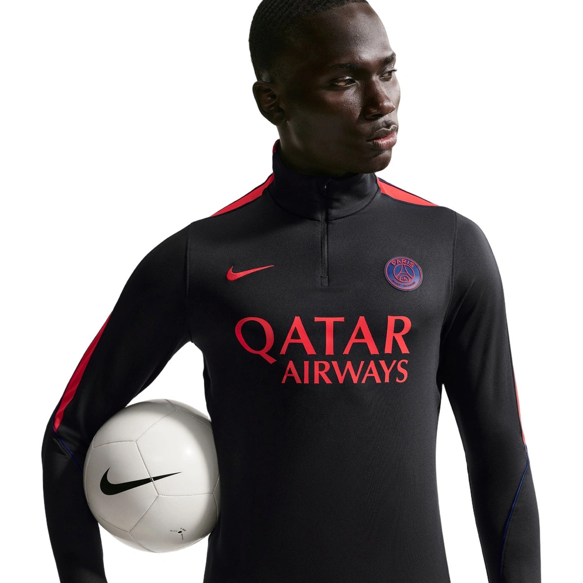 Nike PSG 巴黎聖日門 2026-27 黑色1/4拉鏈訓練上衣 II2762