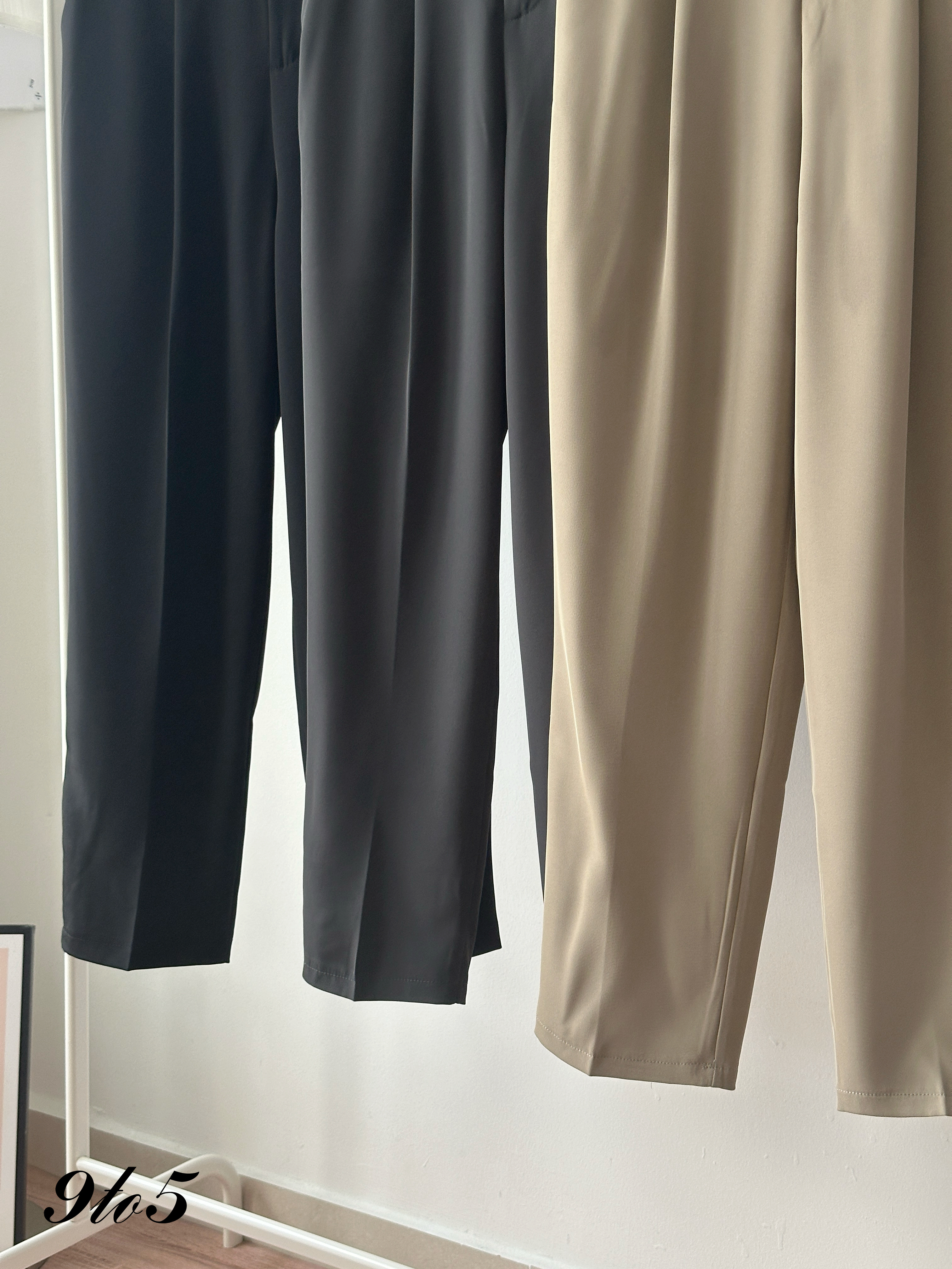 S1949 Long Straight Pants - 3 Colors 