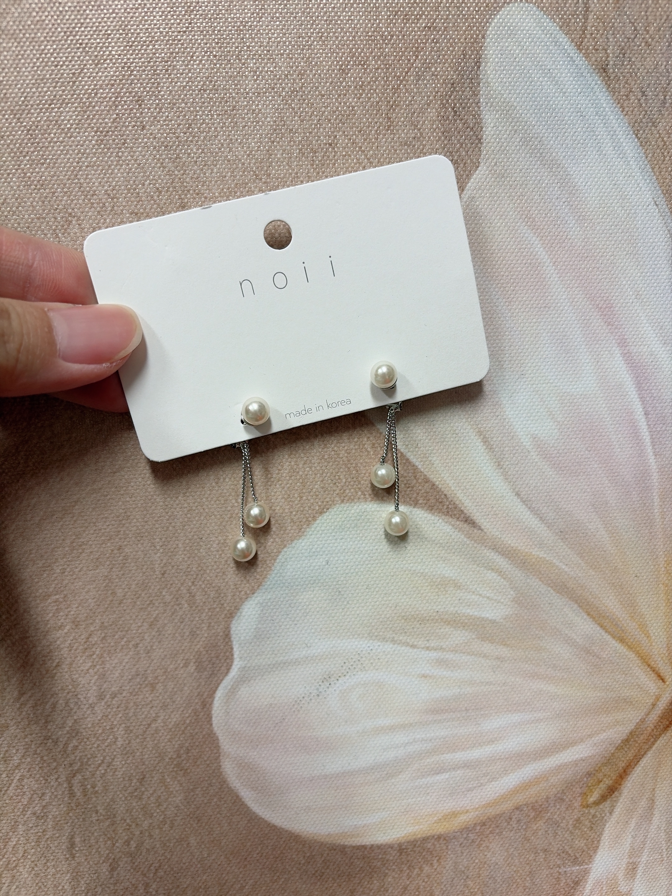 小垂吊珠珠Earrings 