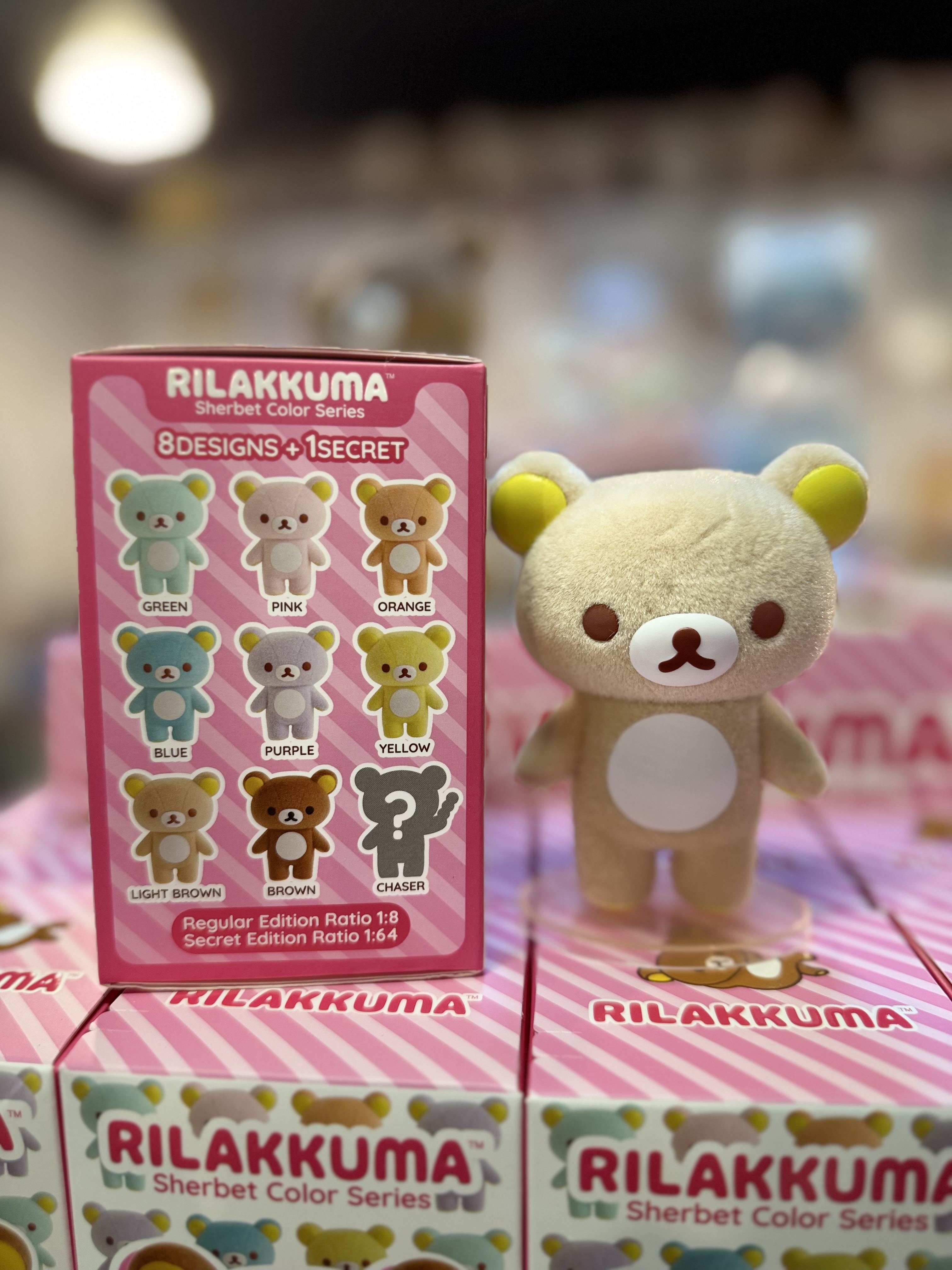 《現貨》全新日本版Rilakkuma雪酪繽紛色小擺設