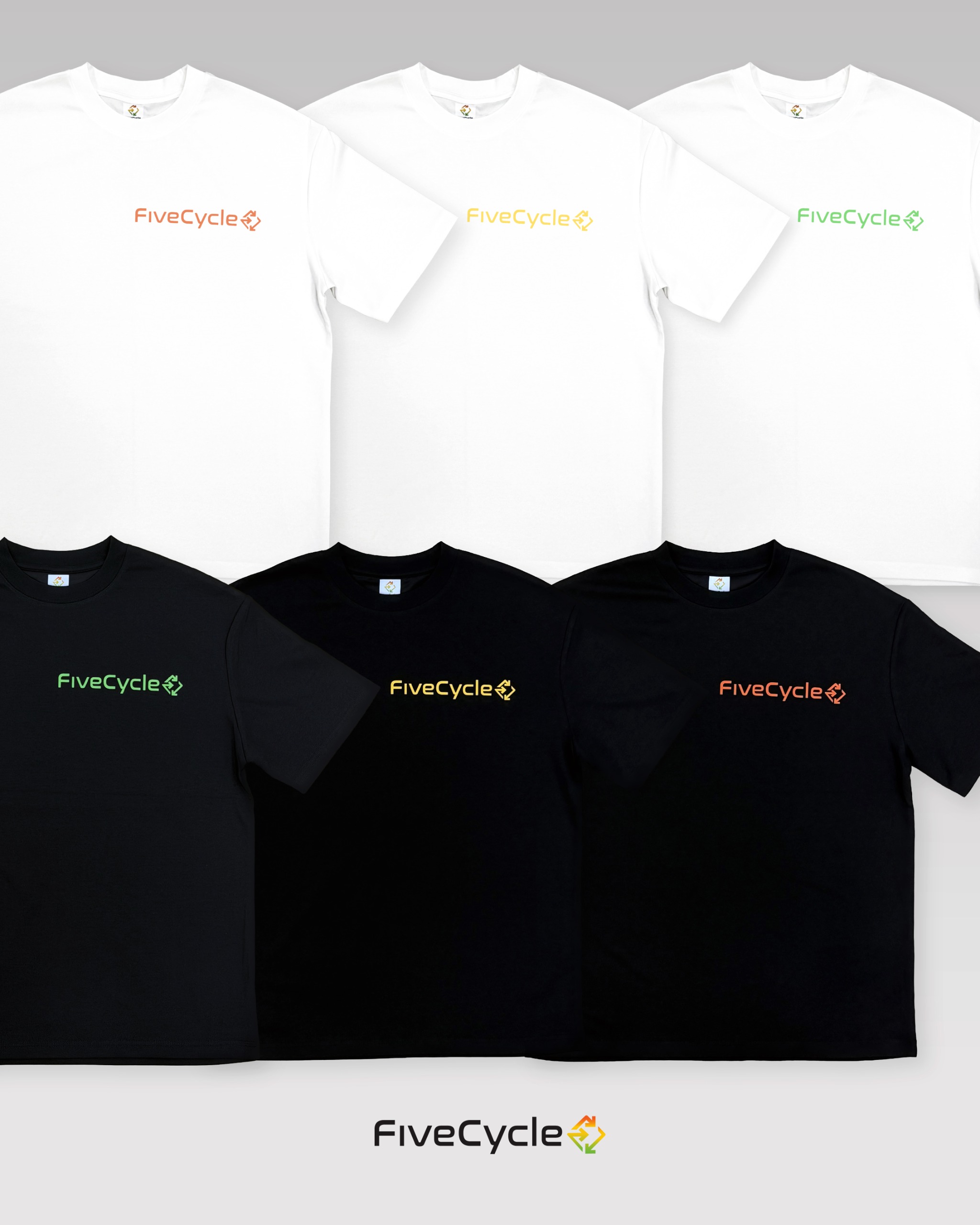 Basic Bold Neon (Black Tee)