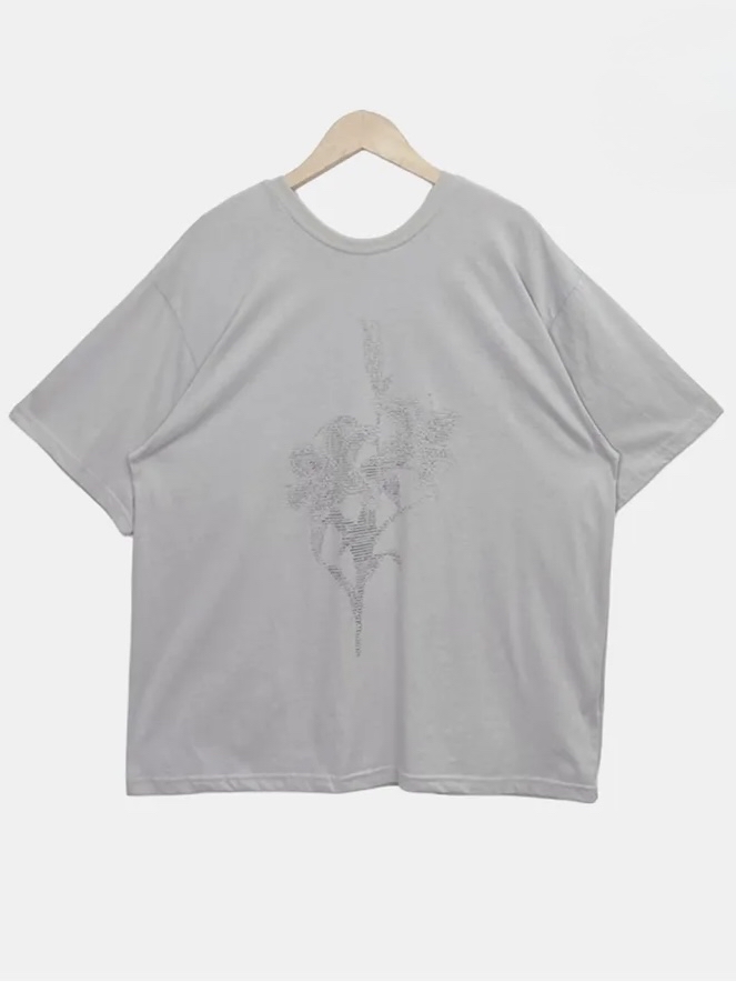 Cyber Flora Oversized Tee