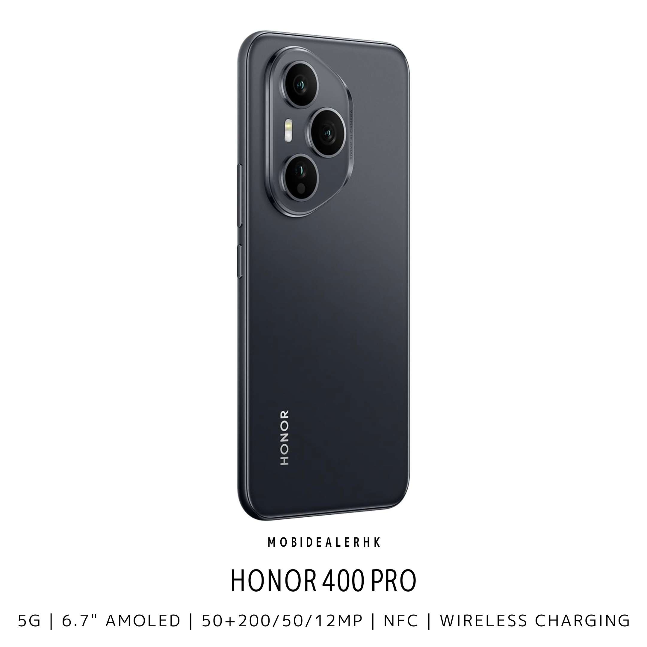 Honor 400 Pro | 榮耀 400 Pro | 5G | 智能手機 | 2億像素AI超清三鏡頭 | 100W快充 | 6.7"AMOLED | IP68防水