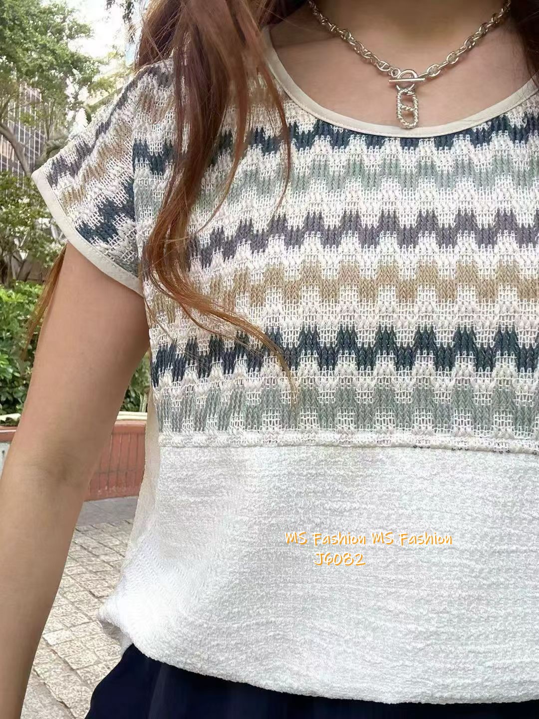 G6082 韓國🇰🇷拼色假兩件連身裙