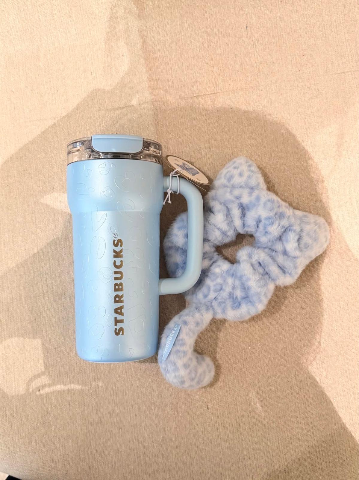 Starbucks新款豹紋系列