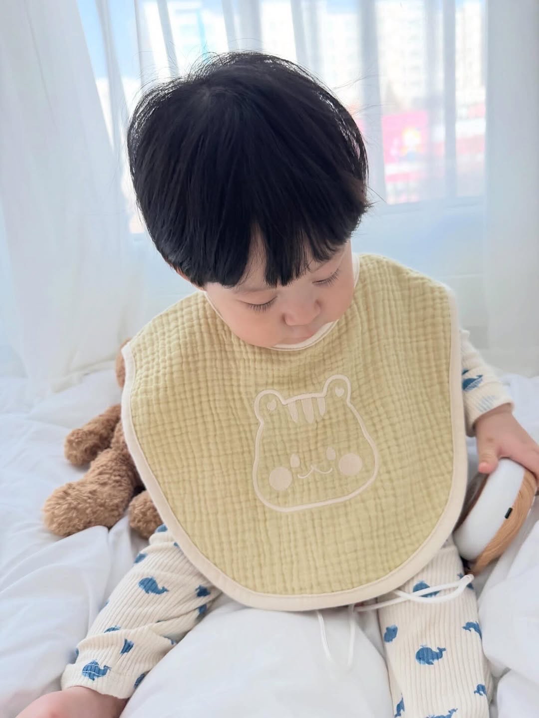 DOTTODOT 七彩棉花糖系列-六重棉紗BIG圍嘴