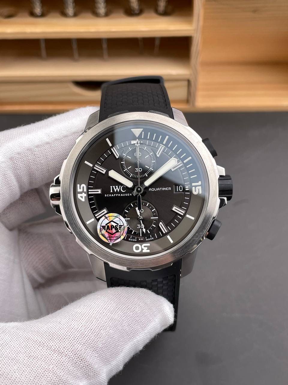 IWC 万国海洋计时 鲨鱼特别版/44mm/丹东7750机✔️