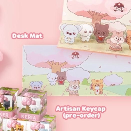 [T1] CHERRY BLOSSOM - DESK MAT