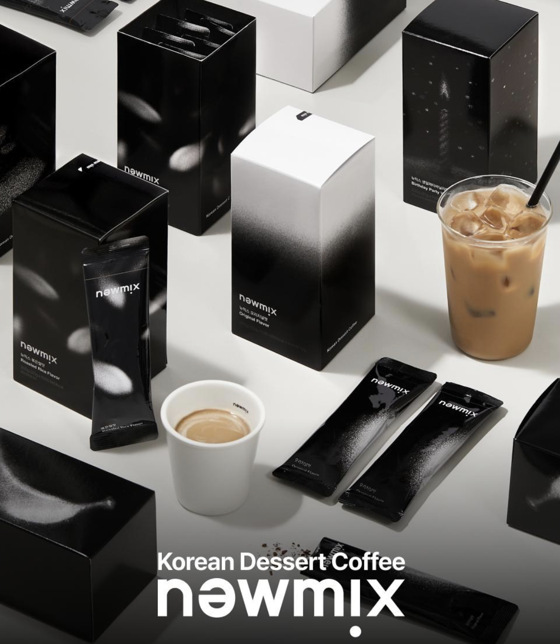 韓國 NEWMIX 烤栗子味 咖啡 10條 / 盒｜Roasted Chestnut Flavor Coffee